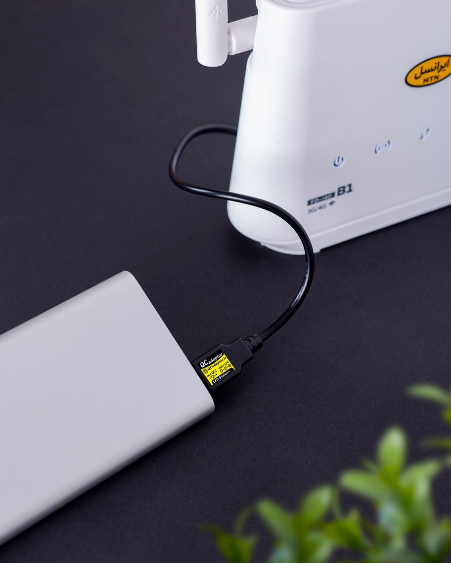 تبدیل پاوربانک به ups برای انواع مودم 12 ولت