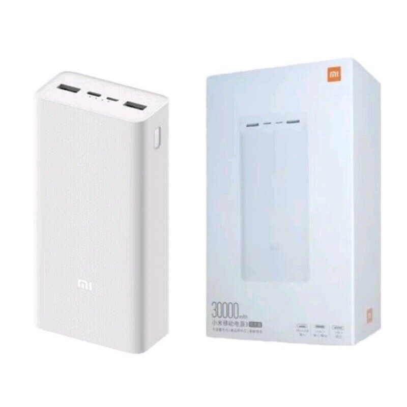 پاور بانک شیائومی 30000 میلی امپر فست شارژ